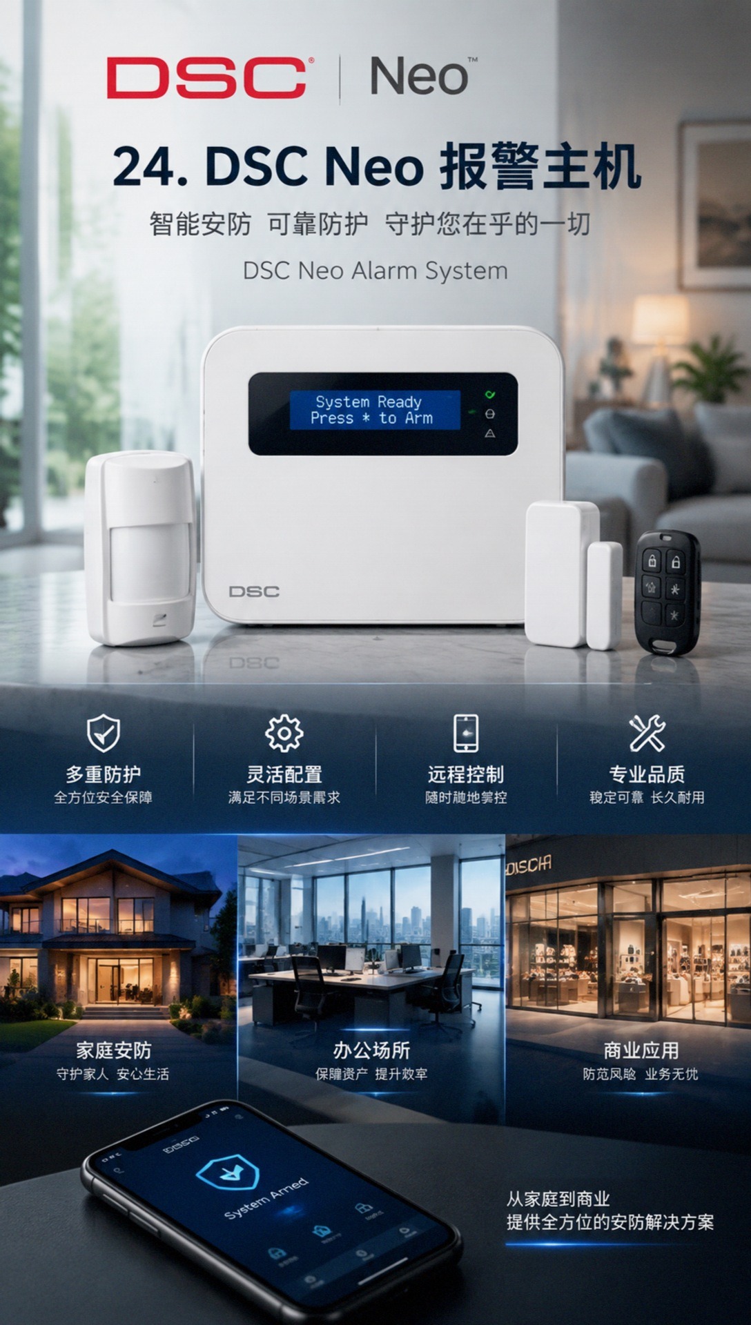 DSC Neo报警主机